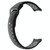 For Xiaomi Haylou Solar / LS05 Silicone Reverse Buckle Strap(Black+Grey)