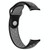 For Xiaomi Haylou Solar / LS05 Silicone Reverse Buckle Strap(Black+Grey)
