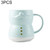 3 PCS  Sukou Cup Children Household Plastic Daily Toothbrush Cup(Blue) 3 PCS  Sukou Cup Children Household Plastic Daily Toothbrush Cup(Blue)