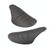 4 Pairs Shoes Head Anti-wrinkle Crease Sneaker Shield, Size:S (35-39)(Black)