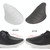 4 Pairs Shoes Head Anti-wrinkle Crease Sneaker Shield, Size:S (35-39)(Black)