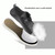4 Pairs Shoes Head Anti-wrinkle Crease Sneaker Shield, Size:S (35-39)(Black)