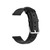 For Huawei Watch GT 2e 22mm Leather Watch Band with Round Tail Buckle(Black)