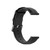 For Huawei Watch GT 2e 22mm Leather Watch Band with Round Tail Buckle(Black)