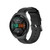 For Huawei Watch GT 2e 22mm Leather Watch Band with Round Tail Buckle(Black)