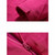 Ladys Detachable 3 in 1 Pair Of Waterproof, Windproof, Warm And Breathable Couples Stormsuit (Color:Rose Red Size:XL)