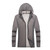 Lovers Hooded Outdoor Windproof And UV Proof Sun Proof Clothes (Color:Dark Gray Size:XXXL)