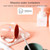 4 PCS Creative Cute Plastic Cup Household Couple Cup(Ivory) 4 PCS Creative Cute Plastic Cup Household Couple Cup(Ivory)