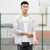 Lovers Hooded Outdoor Windproof And UV Proof Sun Proof Clothes (Color:Light Grey Size:XXL)
