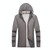 Lovers Hooded Outdoor Windproof And UV Proof Sun Proof Clothes (Color:Dark Gray Size:XXL)