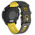 22mm For Huawei Watch GT2e 46mm Silicone Watch Band(Black+Yellow)