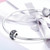 S925 Pure Silver DIY Bracelet Accessories Plant Blue Daisy Spacer S925 Pure Silver DIY Bracelet Accessories Plant Blue Daisy Spacer