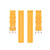 For Ticwatch Pro 2020 / Ticwatch GTX 22mm Dot Texture Watch Band(Yellow)