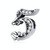 S925 Sterling Silver Relief Number Series 0-9 Beads DIY Bracelet Necklace Accessories, Style:5 S925 Sterling Silver Relief Number Series 0-9 Beads DIY Bracelet Necklace Accessories, Style:5