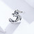 S925 Sterling Silver Relief Number Series 0-9 Beads DIY Bracelet Necklace Accessories, Style:5 S925 Sterling Silver Relief Number Series 0-9 Beads DIY Bracelet Necklace Accessories, Style:5