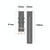 For Samsung Galaxy Watch3 45mm / Galaxy Watch 46mm 22mm Dot Texture Watch Band(Grey)