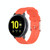 For Galaxy Watch Active 3 / Active 2 / Active / Galaxy Watch 3 41mm / Galaxy Watch 42mm 20mm Dot Texture Watch Band(Orange)