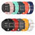 For Polar Ignite 20mm Dot Texture Watch Band(Yellow)