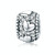 S925 Sterling Silver Shine My Heart Beads DIY Bracelet Necklace Accessories