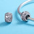 S925 Sterling Silver Shine My Heart Beads DIY Bracelet Necklace Accessories