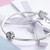 S925 Sterling Silver 26 English Letter Beads DIY Bracelet Necklace Accessories, Style:H