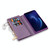 For Samsung Galaxy S10+ Multi-card Slots Starry Sky Laser Carving Glitter Zipper Horizontal Flip Leather Case with Holder & Wallet & Lanyard(Purple)