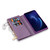 For Samsung Galaxy S20 Multi-card Slots Starry Sky Laser Carving Glitter Zipper Horizontal Flip Leather Case with Holder & Wallet & Lanyard(Purple)