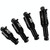 KindShock A5 Air Pressure Rear Shock Absorber Mountain Bike Shock Absorber Folding Bike Rear Liner, Size:165mm, Style:RE Single Gas
