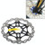 SNAIL FD-01 Mountain Bike Floating Disc Bicycle Brake Pad Six Nail Brake Disc, Size:160mm, Color:Black