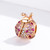 S925 Sterling Silver Ladybug Zircon Beads DIY Bracelet Necklace Accessories(Rose Gold)
