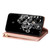 For Samsung Galaxy J6 (2018) Multi-card Slots Starry Sky Laser Carving Glitter Zipper Horizontal Flip Leather Case with Holder & Wallet & Lanyard(Rose Gold)