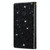 For Samsung Galaxy A30 / A20 Multi-card Slots Starry Sky Laser Carving Glitter Zipper Horizontal Flip Leather Case with Holder & Wallet & Lanyard(Black)