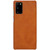 For Samsung Galaxy Note 20 NILLKIN QIN Series Crazy Horse Texture Horizontal Flip Leather Case with Card Slot(Brown)