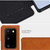 For Samsung Galaxy Note 20 NILLKIN QIN Series Crazy Horse Texture Horizontal Flip Leather Case with Card Slot(Brown)