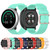 For Polar Ignite 20mm Dot Texture Watch Band(Red)