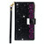 For Samsung Galaxy J6 (2018) Multi-card Slots Starry Sky Laser Carving Glitter Zipper Horizontal Flip Leather Case with Holder & Wallet & Lanyard(Black)