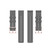 For Polar Grit X / Vantage M 22mm Dot Texture Watch Band(Grey)