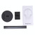 X1 Universal Detachable Aluminum Alloy Headphone Stand Display Hanger (Black)