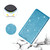 For Samsung Galaxy A71 Ultrathin Glitter Magnetic Horizontal Flip Leather Case with Holder & Card Slots(Sky Blue)