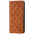 For Samsung Galaxy M31 Lucky Flowers Embossing Pattern Magnetic Horizontal Flip Leather Case with Holder & Card Slots(Brown)
