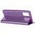 For Samsung Galaxy S20+ Ultrathin Glitter Magnetic Horizontal Flip Leather Case with Holder & Card Slots(Purple)