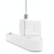 LDNIO A1301Q 2 in 1 18W QC3.0 USB Interface Travel Charger Mobile Phone Charger with 8 Pin Data Cable, UK Plug