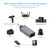 PD 19V 5.0x3.0mm Male Adapter Connector(Silver Grey)