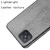 For OPPO A92s Shockproof Crocodile Texture PC + PU Case(Black)