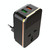 LDNIO SC1205 Universal Conversion Socket + QC3.0 USB + USB Interfaces Multifunction Travel Charger Mobile Phone Charger, EU Plug