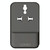 LDNIO SC1205 Universal Conversion Socket + QC3.0 USB + USB Interfaces Multifunction Travel Charger Mobile Phone Charger, EU Plug