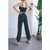 High Waist Drawstring Fitness Pants Loose Casual Sports Yoga Clothes (Color:Black Size:S)