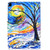 For iPad 10.2 / 10.5 / iPad Air 10.5 2019 TPU Electric Pressed Horizontal Flip Leather Case with Holder & Card Slot & Sleep / Wake-up Function(Watercolor Tree)