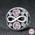 925 Sterling Silver Infinity Love Pink Heart Crystal Beads Charm Bracelets Jewelry 925 Sterling Silver Infinity Love Pink Heart Crystal Beads Charm Bracelets Jewelry
