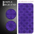 For Samsung Galaxy A11 / M11 Lucky Flowers Embossing Pattern Magnetic Horizontal Flip Leather Case with Holder & Card Slots(Dark Green)